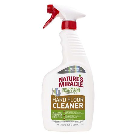  Nature’s Miracle Hard Floor Stain and Odor Remover on a white background.