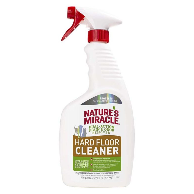  Nature’s Miracle Hard Floor Stain and Odor Remover on a white background.