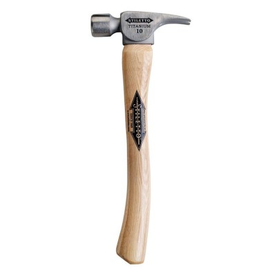 The Best Titanium Hammer Option: Stiletto 10 oz. Titanium Smooth Face Hammer