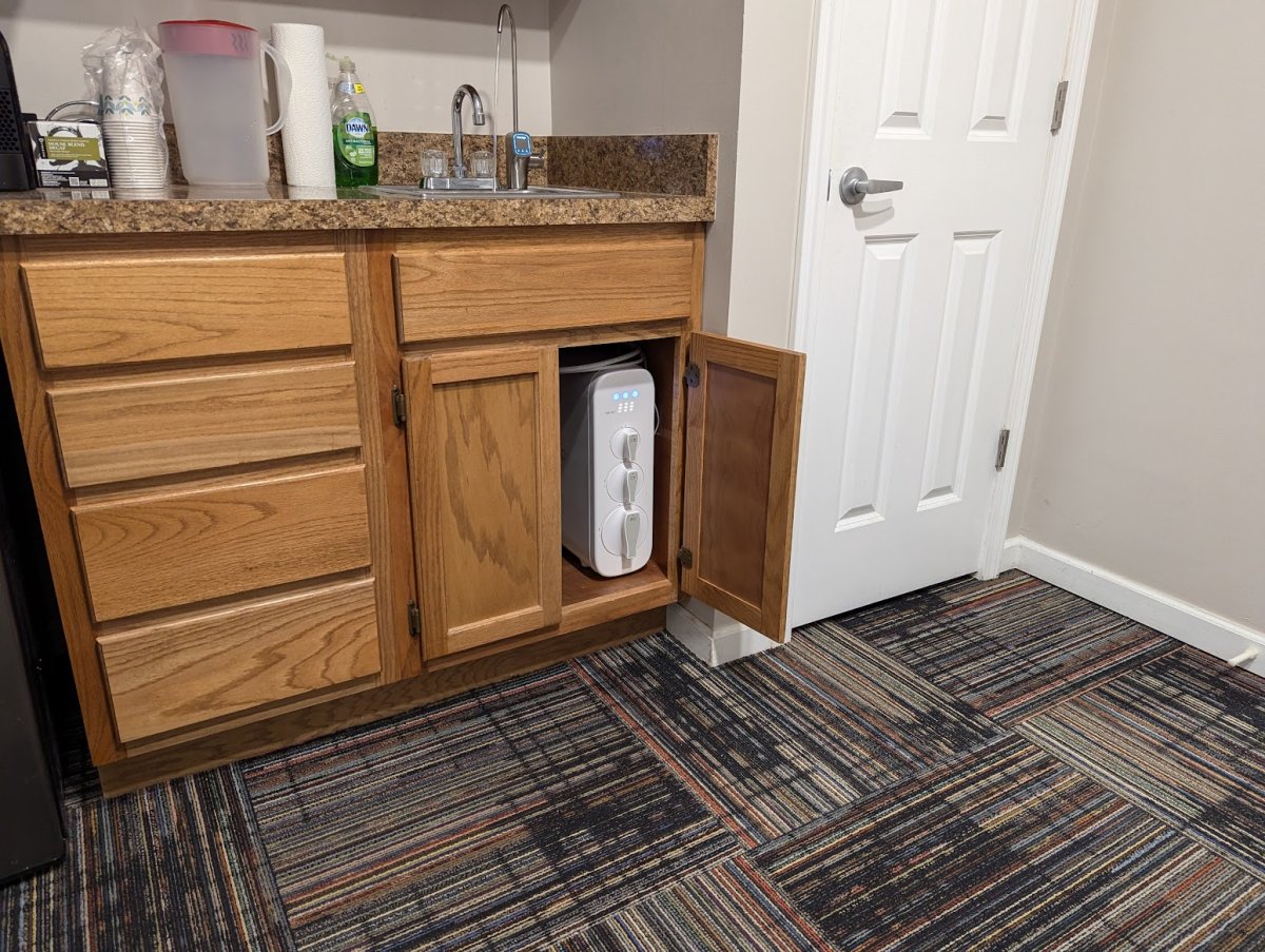 The Best Under-Sink Water Filter Distance view