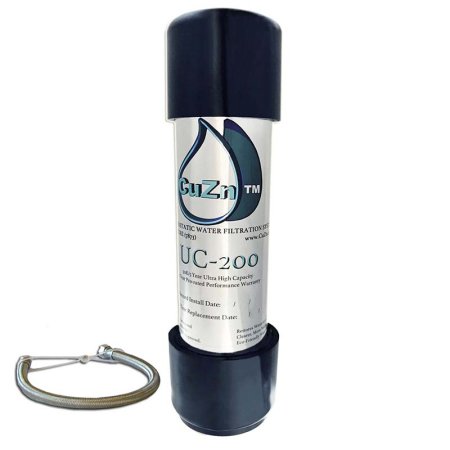 CuZn UC-200 Under Counter Water Filter on a white background