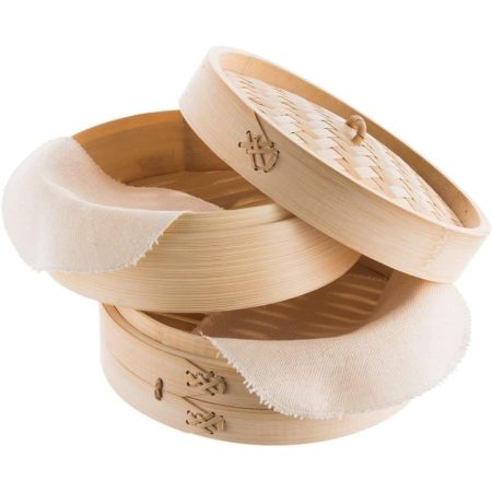 REISHUNGER Bamboo Steamer Handmade Basket
