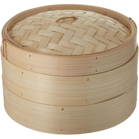 Trademark Innovations BAMB-RICEST Bamboo Rice Steamer