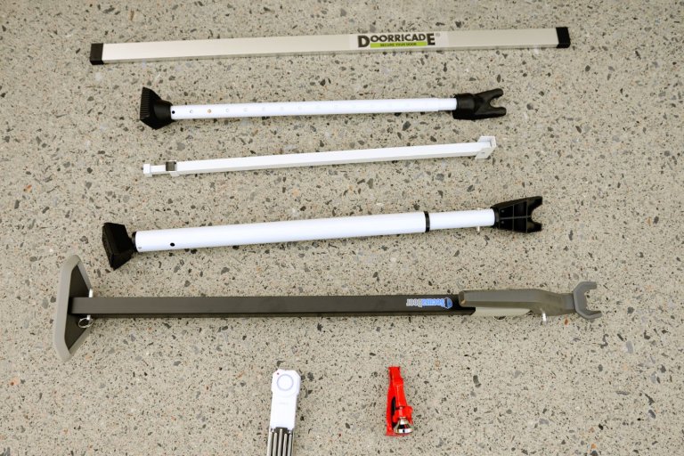 few of the best door security bar options