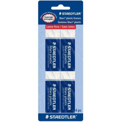 The Best Eraser Options: STAEDTLER Mars Plastic, Premium Quality Vinyl Eraser