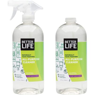 The Best Essential Oils For Cleaning Options: Better Life Natural All-Purpose Cleaner Sage & Citrus