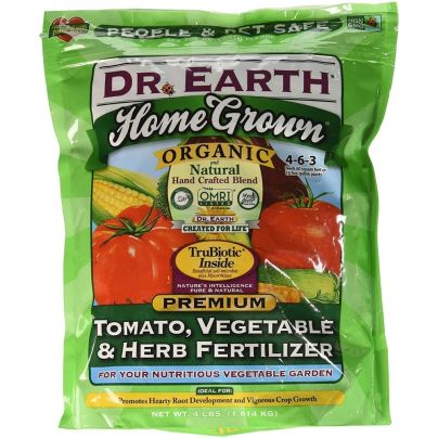 The Best Fertilizer For Peppers Options: Dr. Earth Organic Tomato, Vegetable & Herb Fertilizer