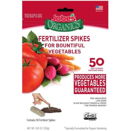 Jobe's Organics Vegetable u0026 Tomato Fertilizer Spikes