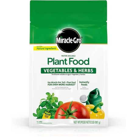 Miracle-Gro Water Soluble Plant Food Vegetables 