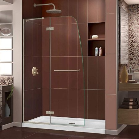  The Best Frameless Shower Doors Option: DreamLine Aqua Ultra Frameless Hinged Shower Door