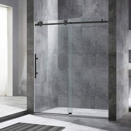  The Best Frameless Shower Doors Option: Woodbridge Frameless Sliding Glass Shower Door