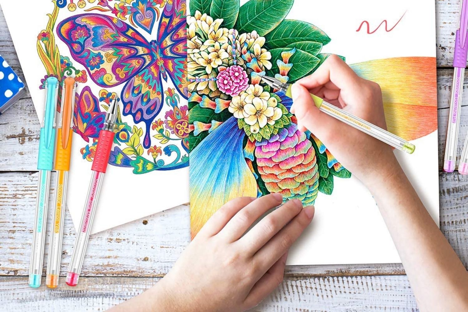 The Best Gel Pens For Coloring Options