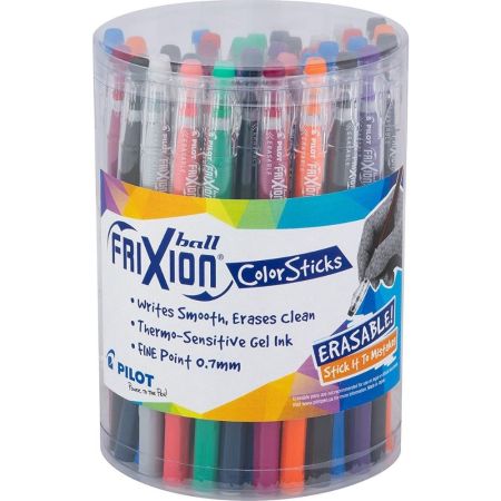 PILOT FriXion ColorSticks Erasable Gel Ink Stick Pens