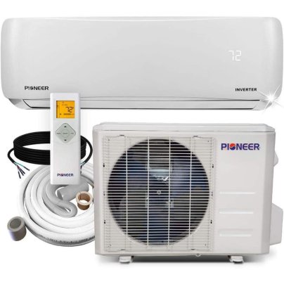 The Best Heat Pump Options: Pioneer Wall Mount Ductless Mini-Split Heat Pump