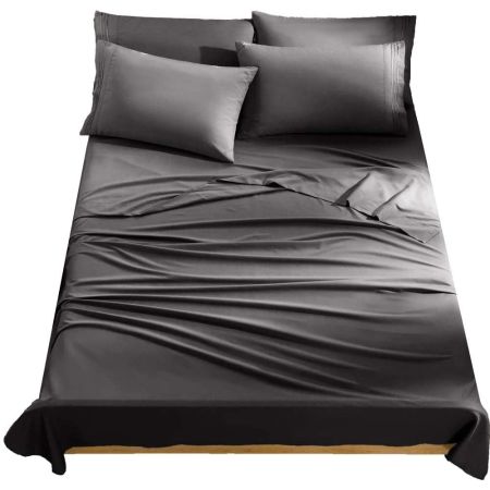 SAKIAO - 6PC King Size Bed Sheets Set