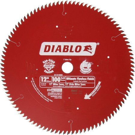 The Best Saw Blade For Cutting Laminate Flooring Options: Freud D12100X 100 Tooth Diablo Ultra Fine Circular
