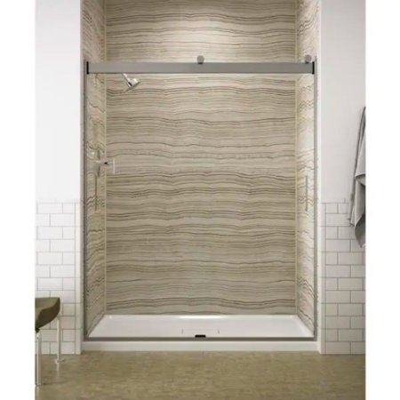  The Best Shower Doors Option: Kohler Levity Semi-Frameless Sliding Shower Door