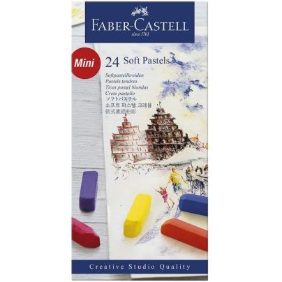 The Best Soft Pastels Options: Faber-Castell FC128224 Creative Studio Soft Pastel
