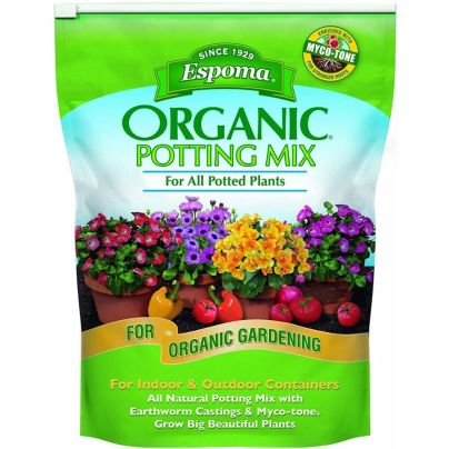 The Best Soil For Growing Vegetables Option: Espoma AP8 8-Quart Organic Potting Mix