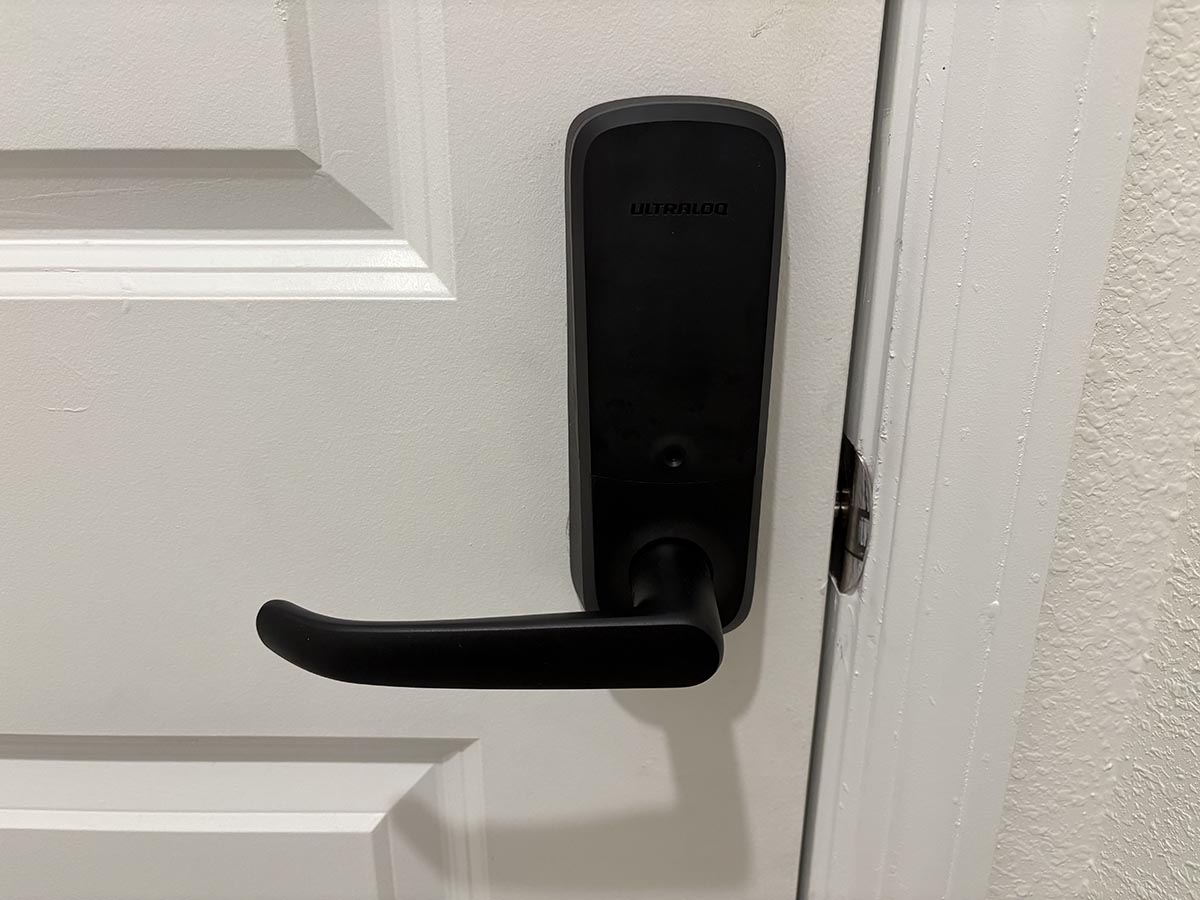 Ultraloc latch 5 installed