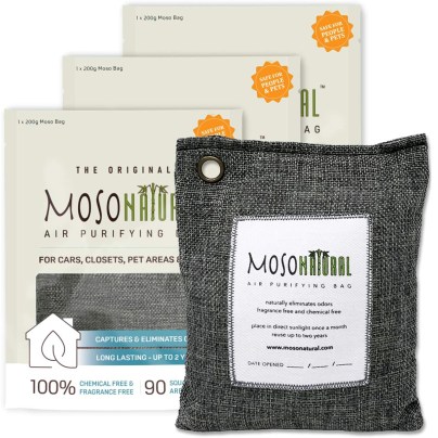 The Best Bamboo Charcoal Air Purifier Bags Options: MOSO NATURAL The Original Air Purifying Bag