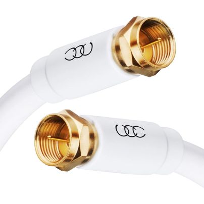 The Best Coaxial Cable Options: Ultra Clarity Cables 20-Foot-Long Coaxial Cable