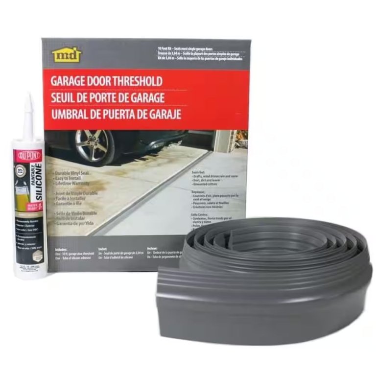 The Best Garage Door Thresholds Option: M-D Building Products Garage Door Bottom Seal Kit