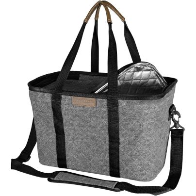 The Best Insulated Grocery Bag Option: CleverMade SnapBasket Insulated Grocery Shopping Bag
