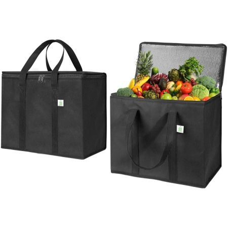 VENO BAG 2 Pack Insulated Reusable Grocery Bag