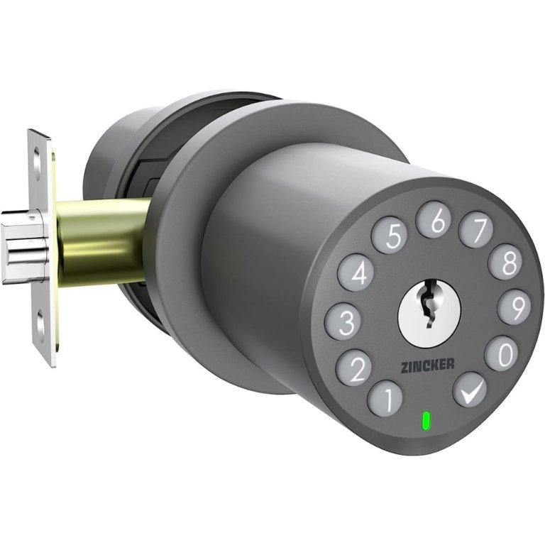  The Best Keypad Door Locks Option: Zincker Vaulta Electronic Door Knob