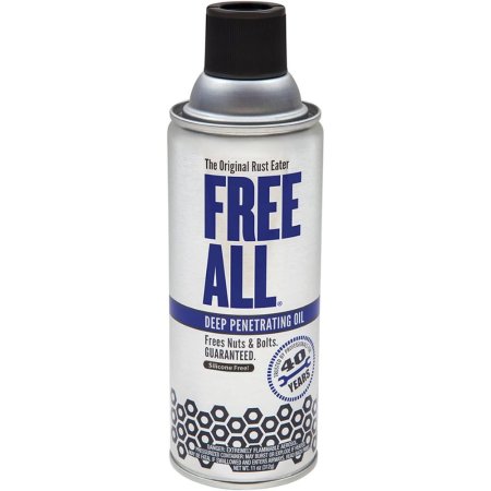  The FedPro Free All Deep Penetrating Oil on a white background.