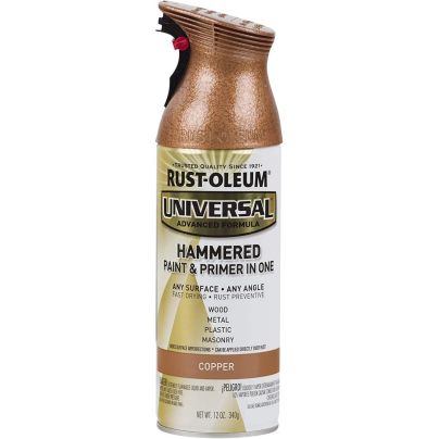 The Best Copper Spray Paint Options: RUST-OLEUM 247567 Universal Hammered Spray Paint