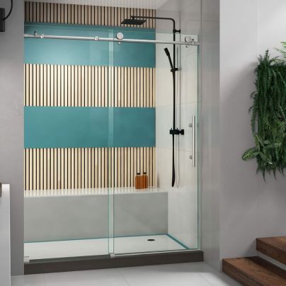 The Best Shower Doors Option: DreamLine Enigma-X Frameless Sliding Shower Door