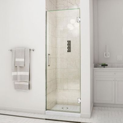 The Best Shower Doors Option: DreamLine Unidoor Frameless Hinged Shower Door