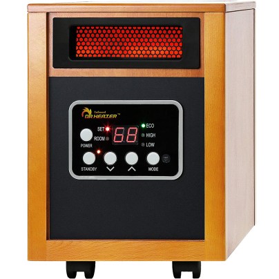 The Best Space Heater For Bedroom Option: Dr. Infrared 1,500W Portable Space Heater