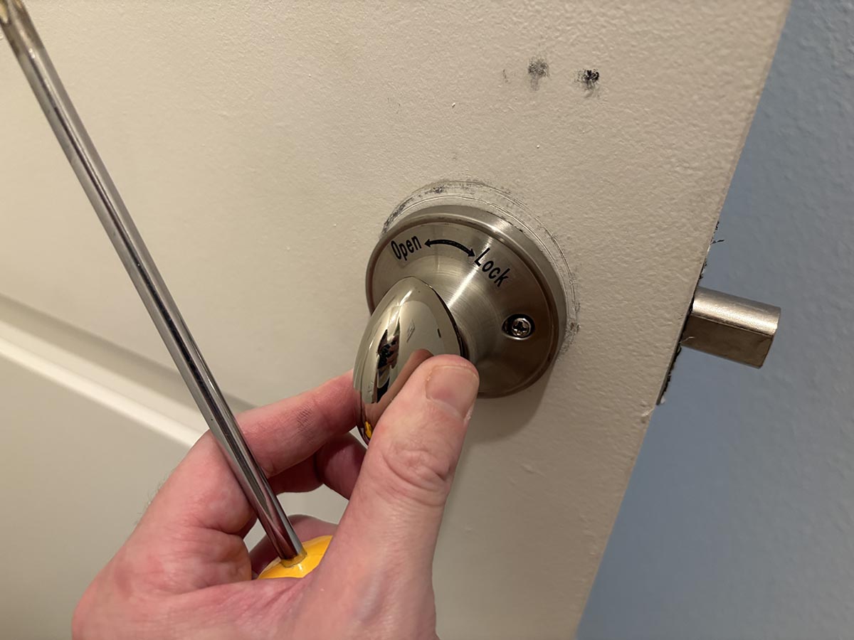 megaflint door lock other side