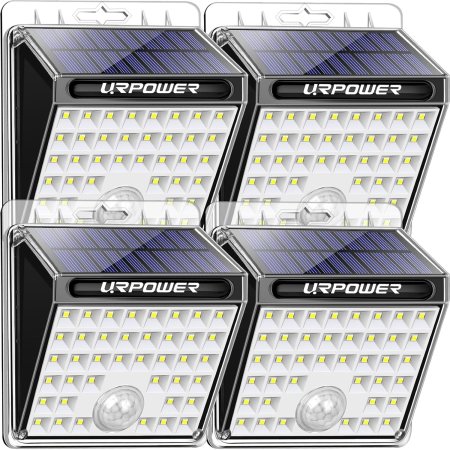  Best Outdoor Wall Lights_Urpower SL-002 Outdoor Solar Motion Sensor Lights