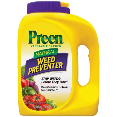 The Best Pre Emergent Herbicide Option: Preen Natural Vegetable Garden Weed Preventer