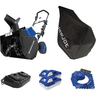 The Best Single Stage Snow Thrower Option: Snow Joe 24V-X2-SB18 48V Ionmax Snow Blower