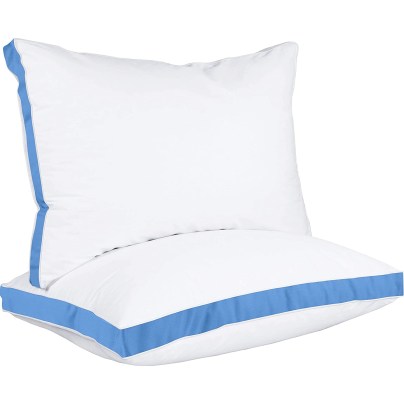 The Best King Size Pillows Option: Utopia Bedding Gusseted Pillow (2-Pack) Premium