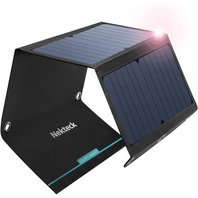 The Best Portable Solar Panel Option: Nekteck USB Solar Panel, 21W Solar Charger