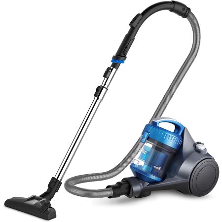  The Eureka WhirlWind Bagless Canister Vacuum Cleaner on a white background.