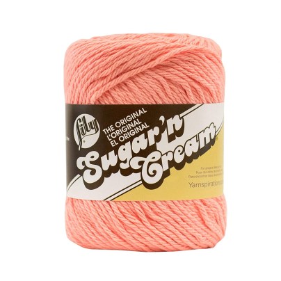 The Best Yarn Option: Lily Sugar 'N Cream The Original Solid Yarn