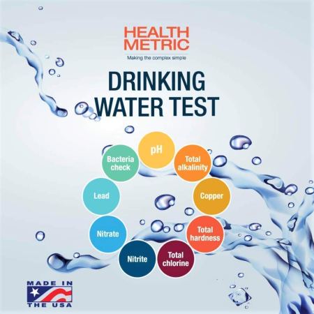 Health Metric Tap and Well Drinking Water Test Kit 