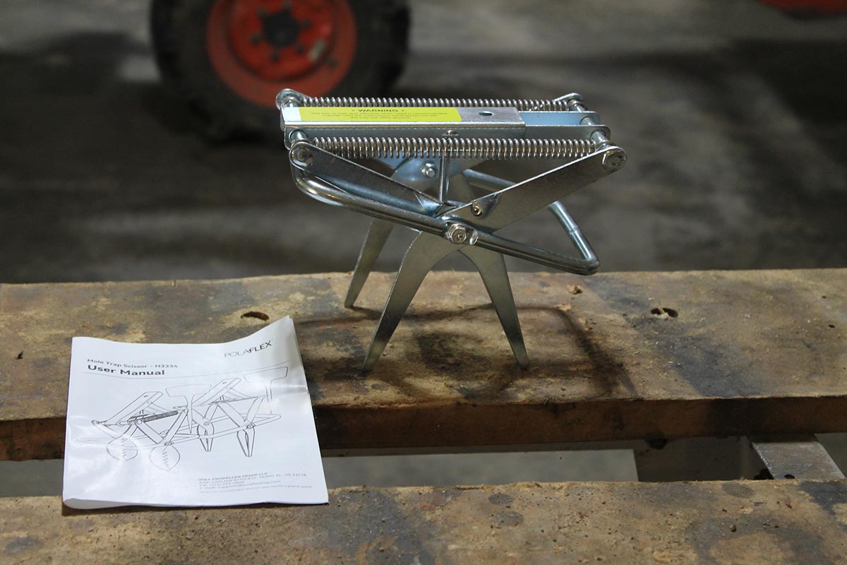 Polaflex Scissor Mole Trap