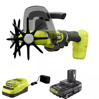 Ryobi 18V One+ Compact Cultivator Kit