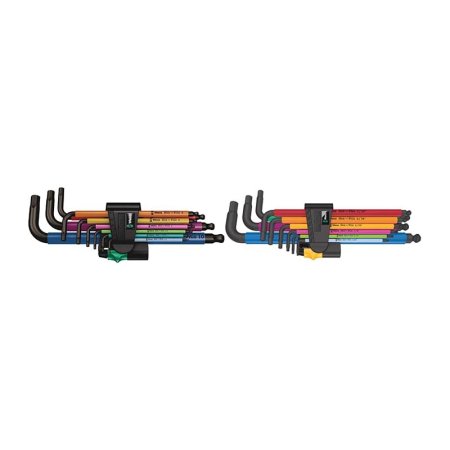  The Best Allen Wrench Set Option Wera Long Arm and Imperial Multicolor Hex Key Sets