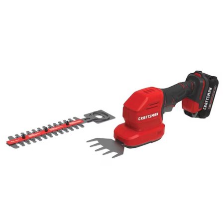  The Best Cordless Grass Shears Option: Craftsman 20V Hedge Trimmer and Grass Shear Kit