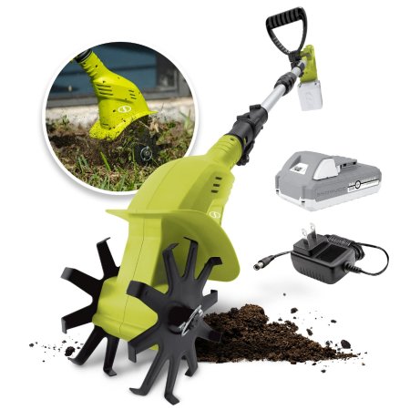  The Best Electric Tiller Option: Sun Joe 24V Cordless Garden Tiller_Cultivator Kit