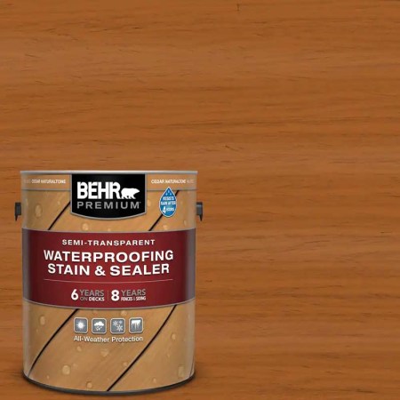 Behr Premium Waterproofing Wood Stain and Sealer